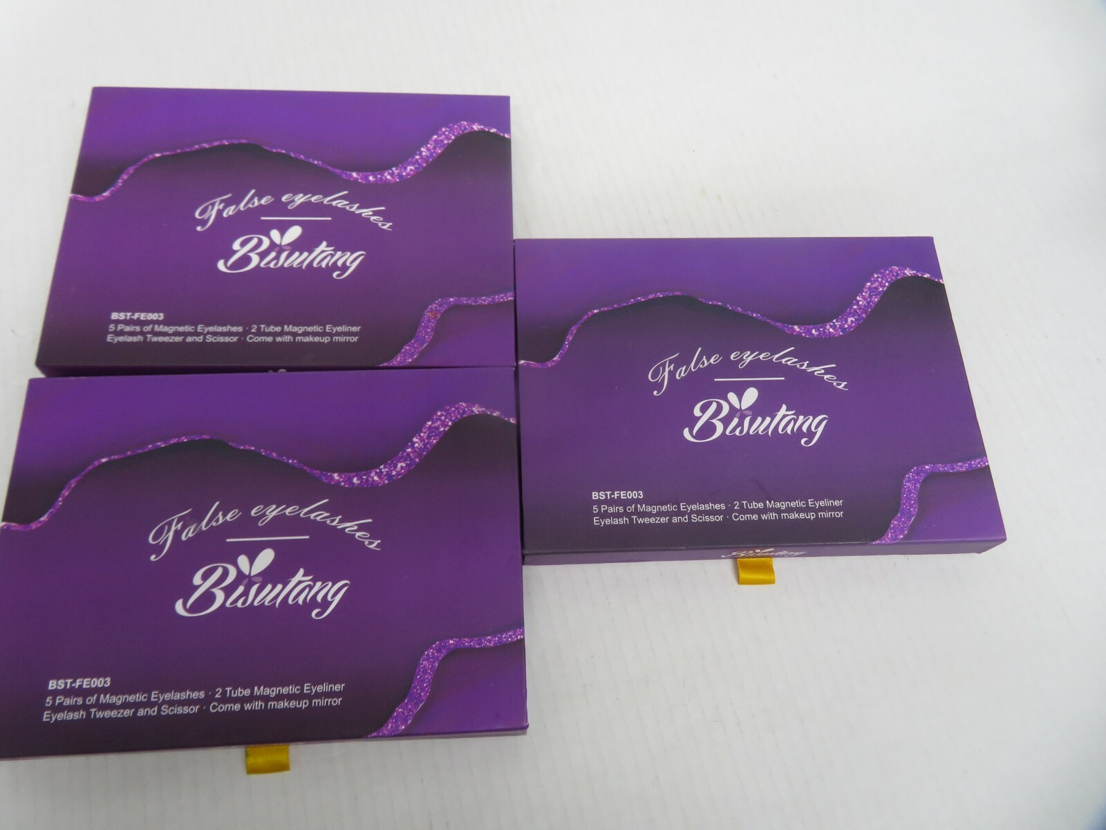 3x Magnetic Eyelashes 5 Pairs Reusable