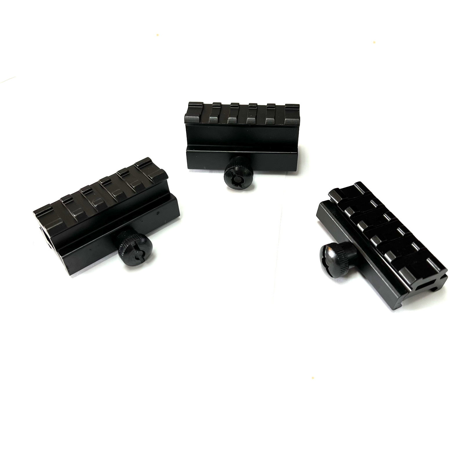 5 slots riser mount for Red Dot- Low/ Medium/ High profile Weaver Picatinny Rail
