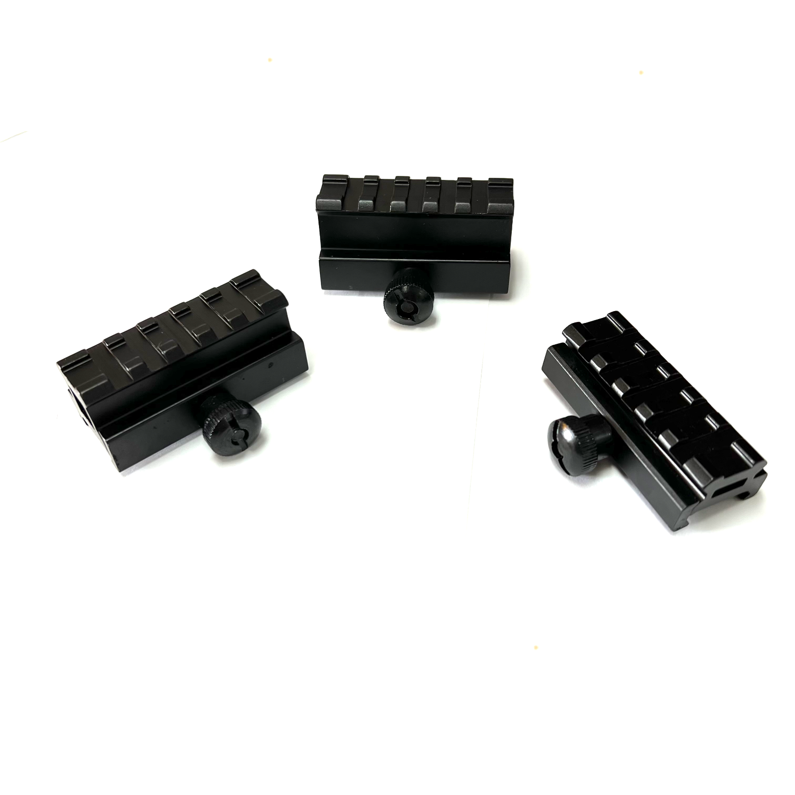 5 slots riser mount for Red Dot- Low/ Medium/ High profile Weaver Picatinny Rail