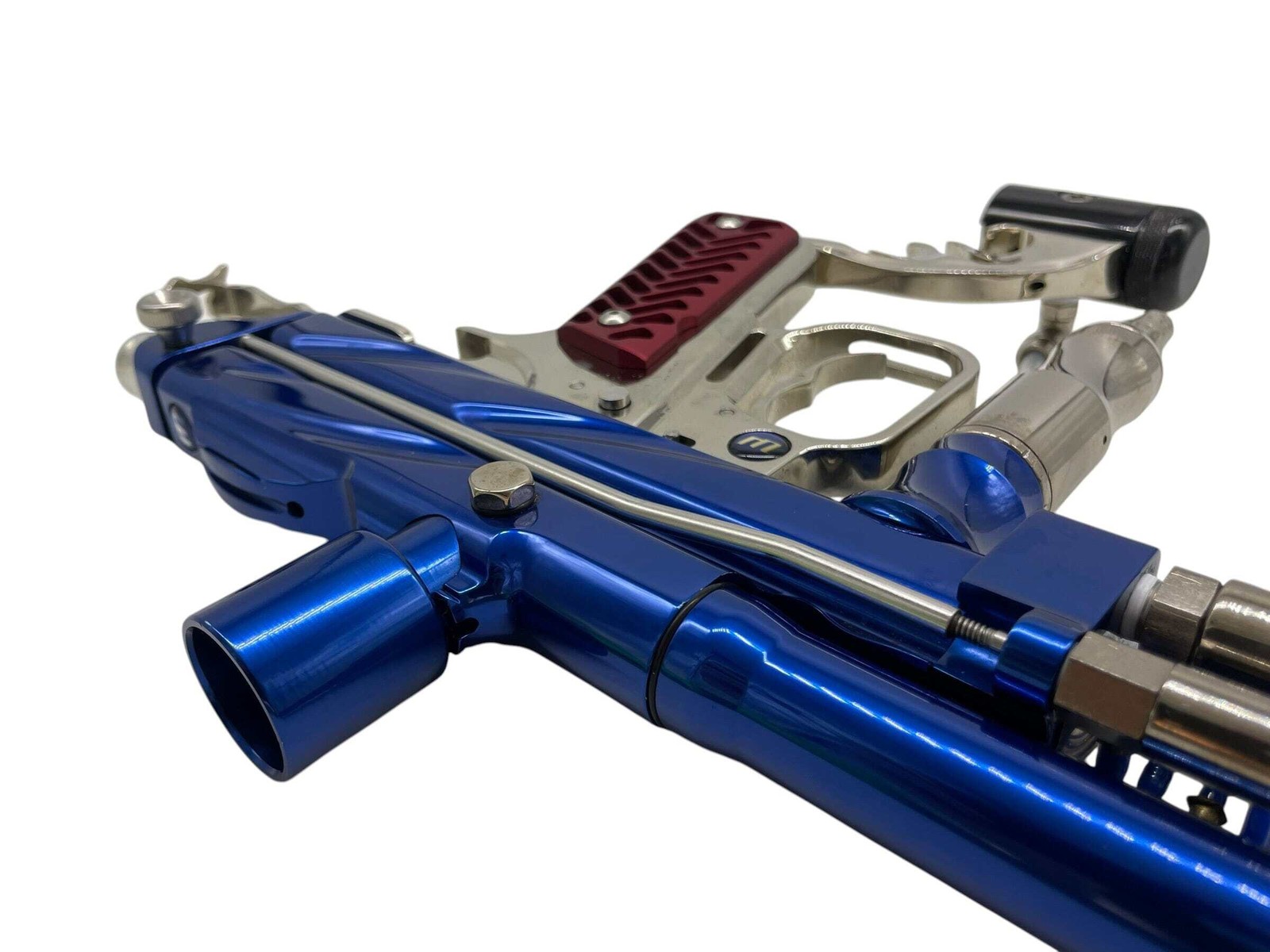 WGP Prostock Blue/Silver Paintball Gun