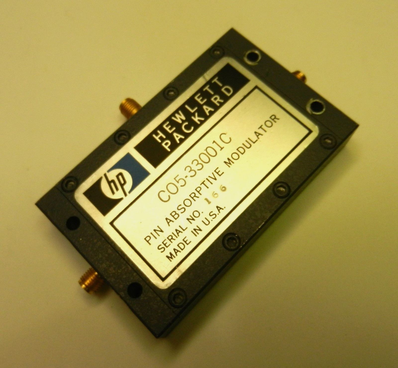 HP C0-33001C Pin Absorptive Modulator 8 GHz - 18 GHz