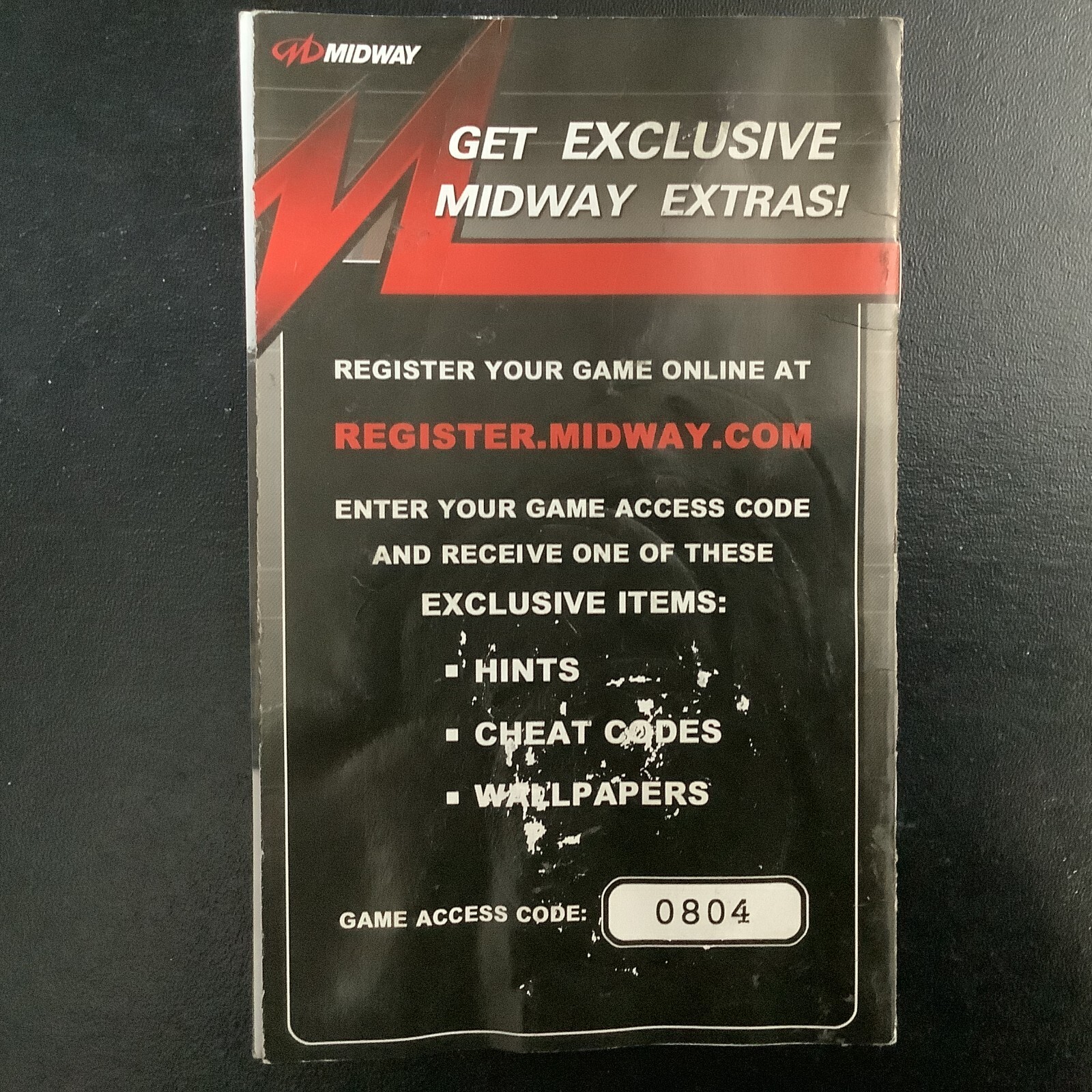 Mortal Kombat Armageddon PS2 PlayStation 2 Instruction Manual Only