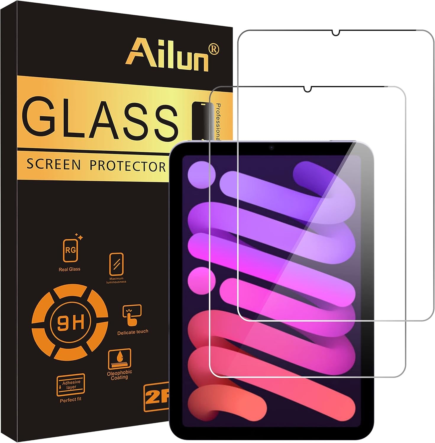 Ailun Screen Protector for iPad Mini 7 A17 Pro 7th Gen 2024 & 6th Gen...