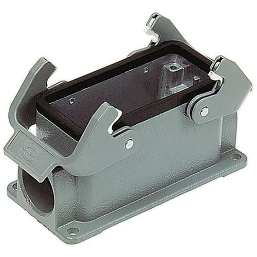 1PC HARTING ELEKTRONIK INC 19300161271 Panel Mount, 16B, Side Entry, Double Lev
