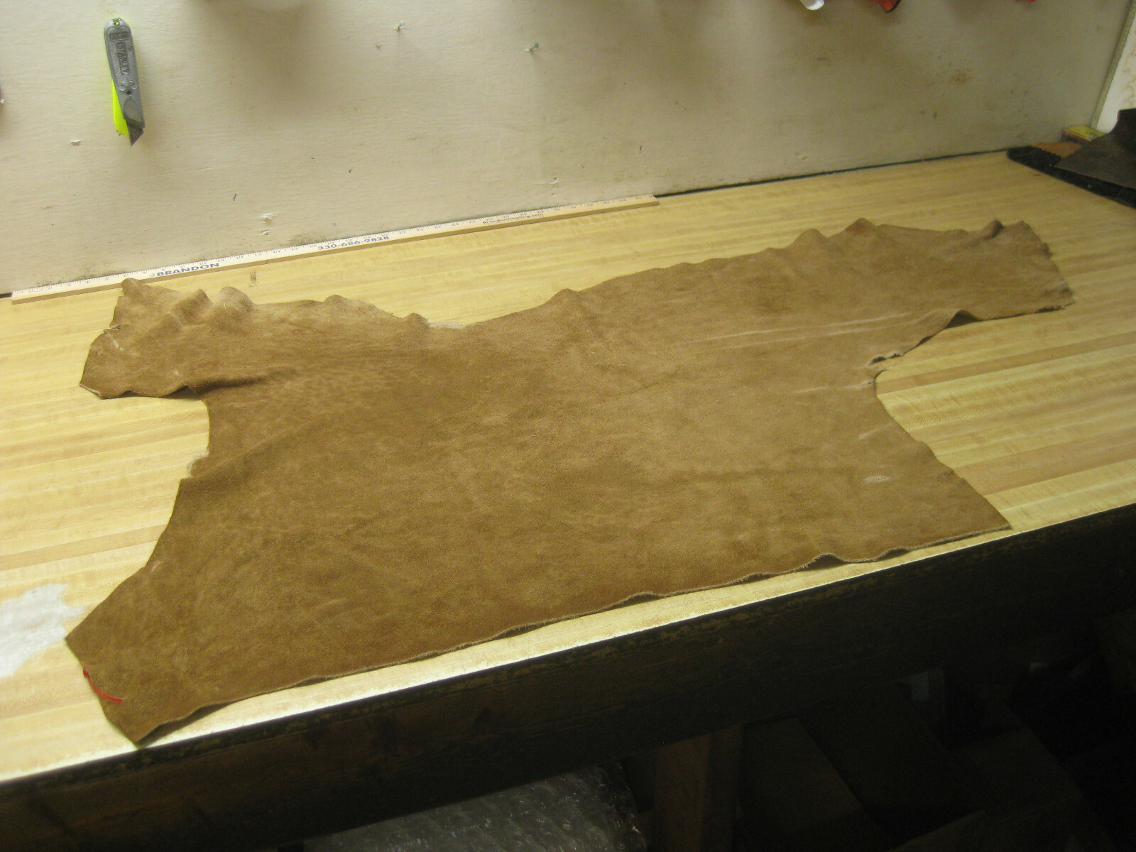 Suede Buffalo Leather # 0010416 ROW 50