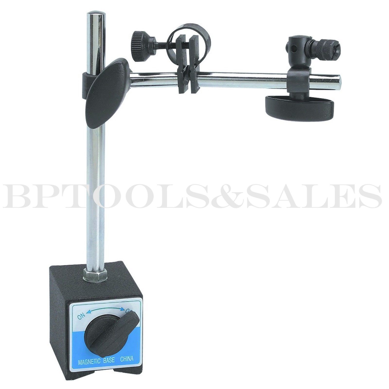 (2) Magnetic Base Fine Adjustment Holder for Dial Test Indicator 132lbs Force
