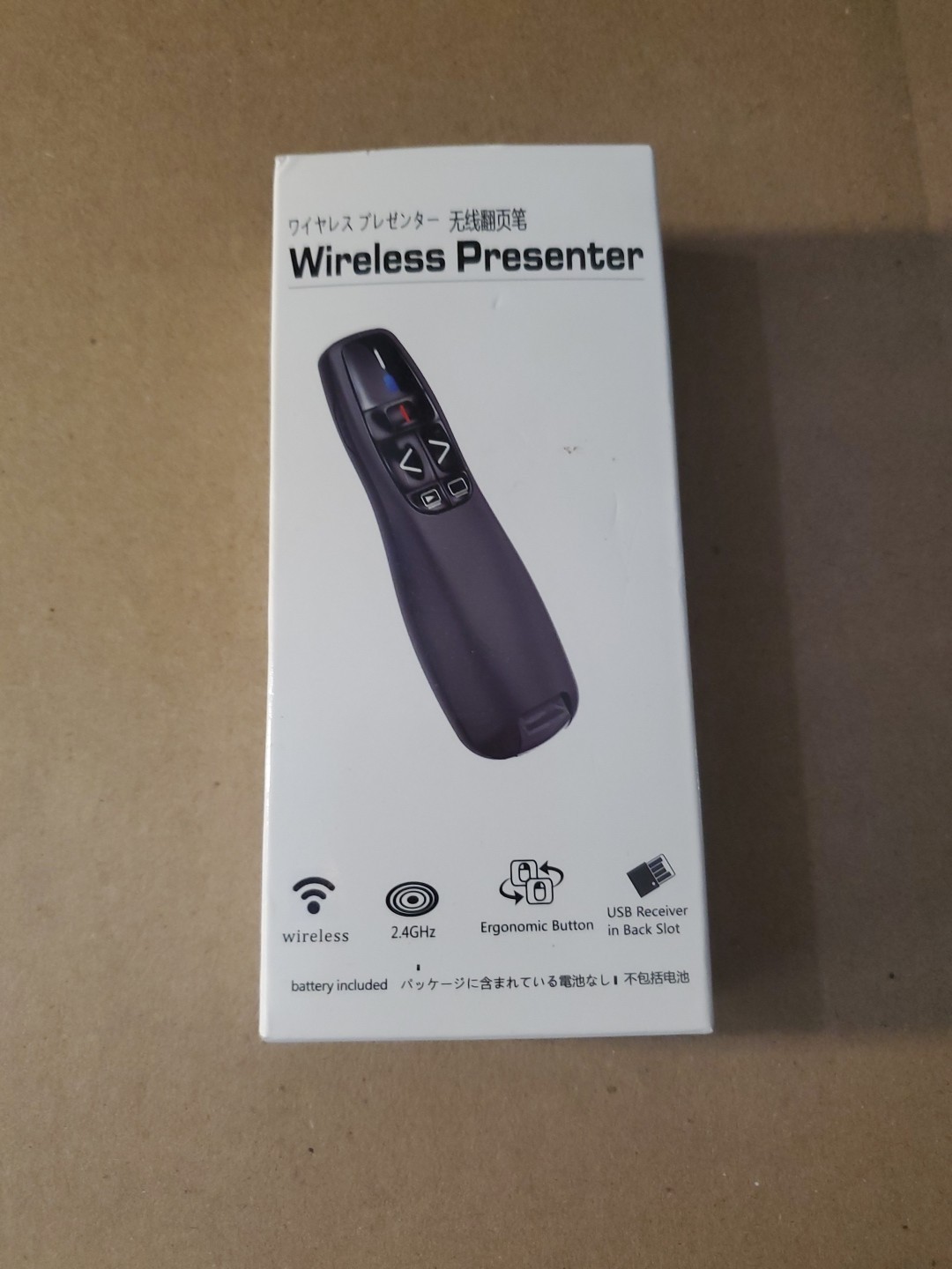Logitech R400 Laser Presentation Remote - Black
