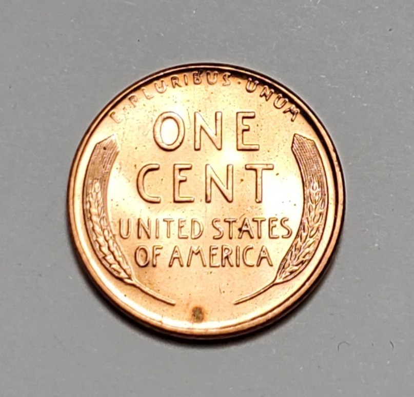 1958 D LINCOLN WHEAT PENNY UNC #P3579