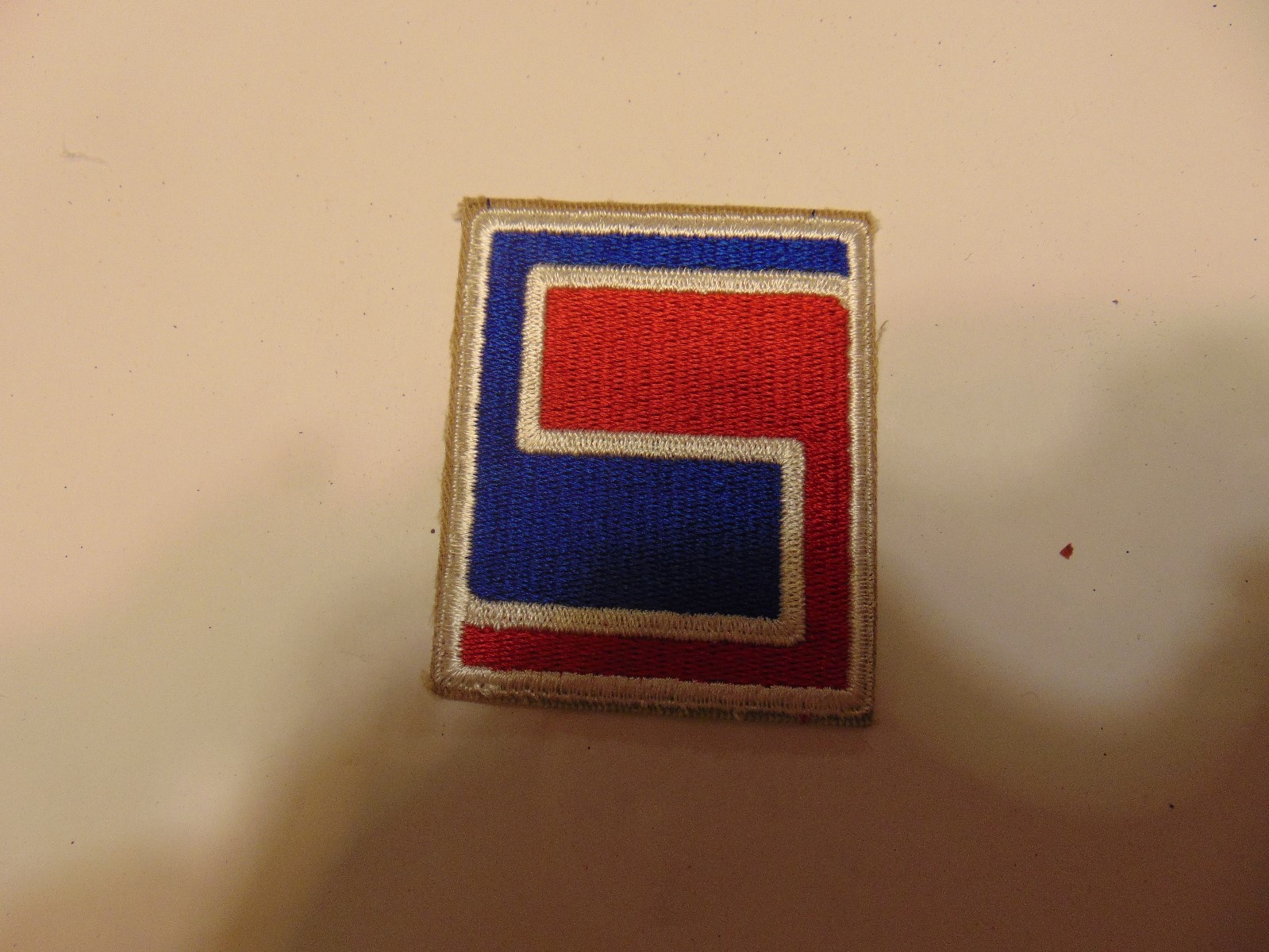 MILITARY PATCH POST WW2 WORLD WAR 2 69TH INFANTRY DIVISION SEW ON VERY OLD