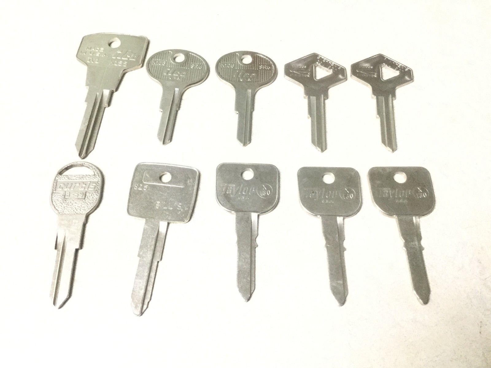 Misc Automotive Key Blanks, X155, X108, X130, SZ5, Set of 10 - Locksmith
