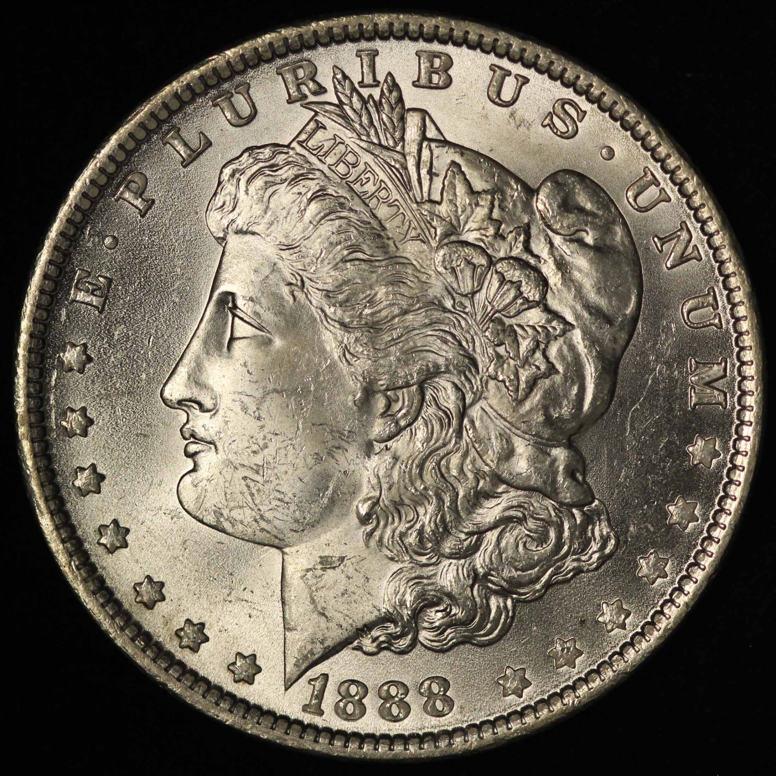 1888 $1 Morgan Silver Dollar - Free Shipping USA