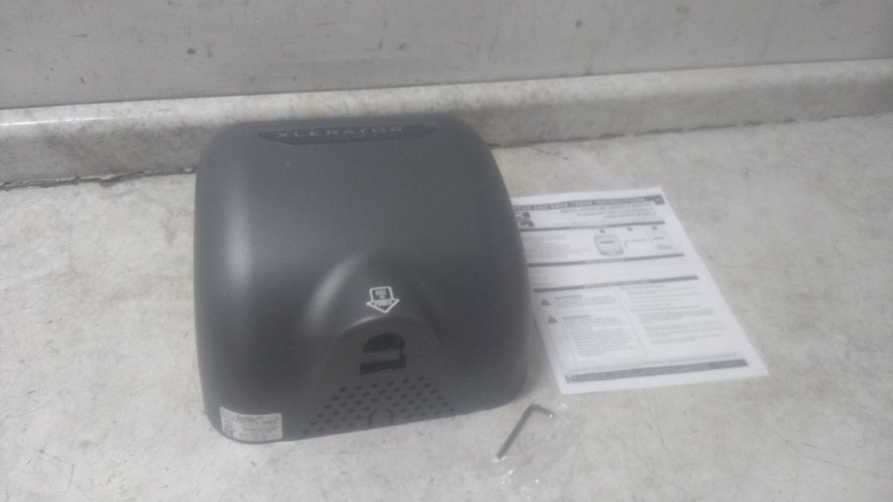 Excel Dryer XL-GRV-ECO-1.1N-208-277V 208 to 277VAC 12 Sec Dry Time Hand Dryer