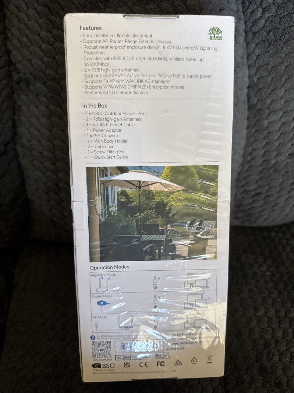 Wavlink 300M Outdoor Access Point Aerial HS3