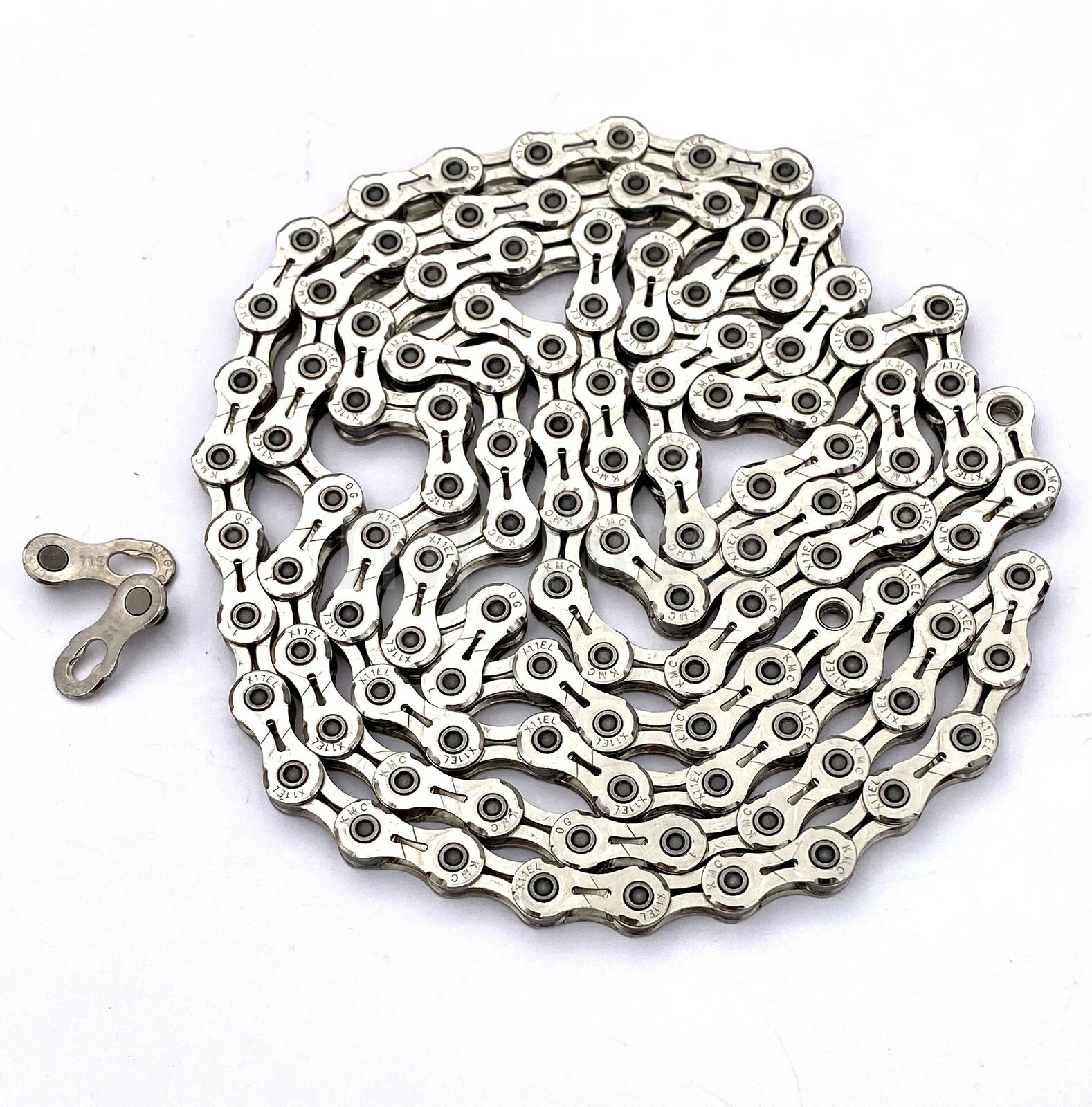 KMC X11EL Bike Chain 11 Speed 116 Links Silver for Shimano/Sram/Campagnolo