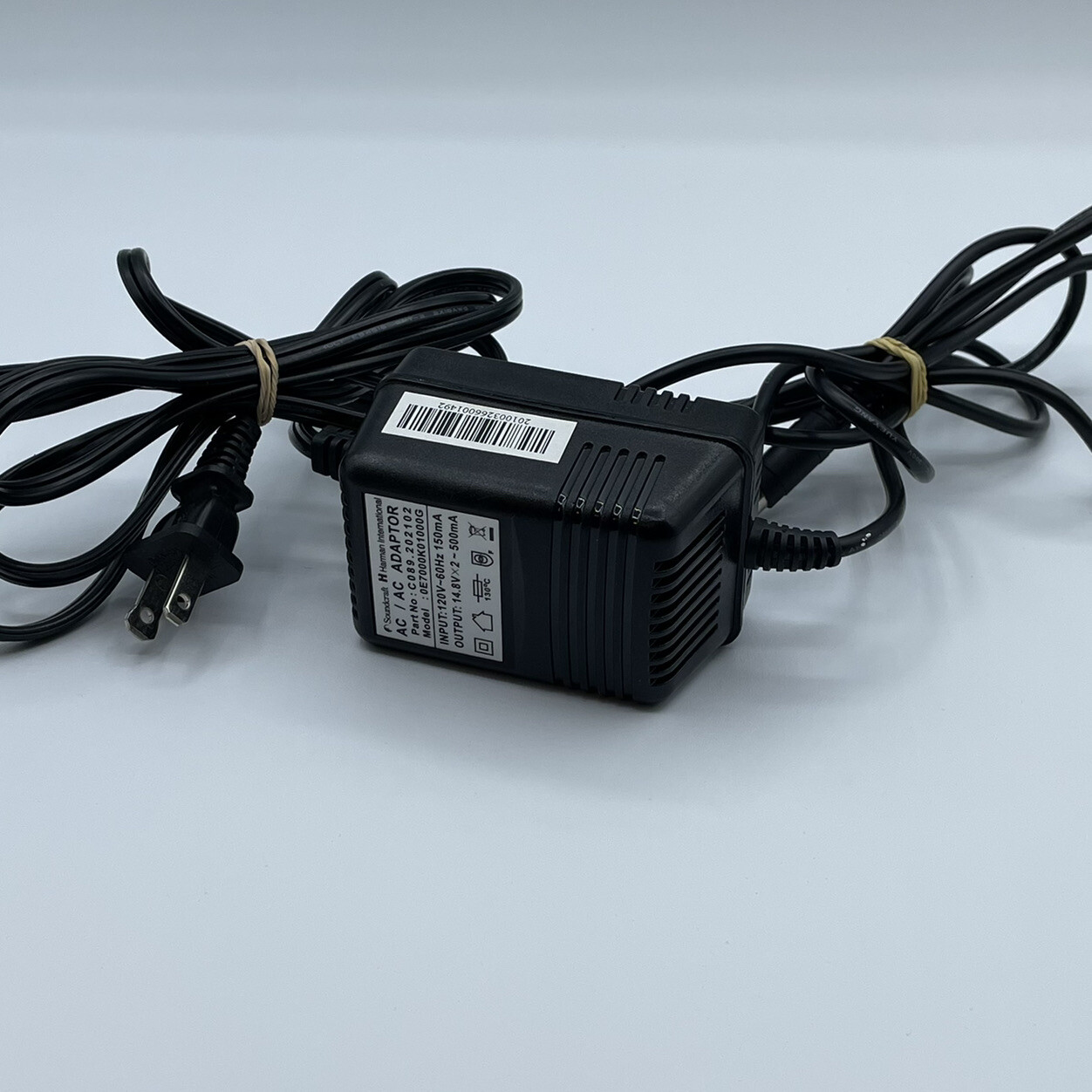 Official Soundcraft Harman International OEM Part AC/AC Adapter 0E7000K01000G