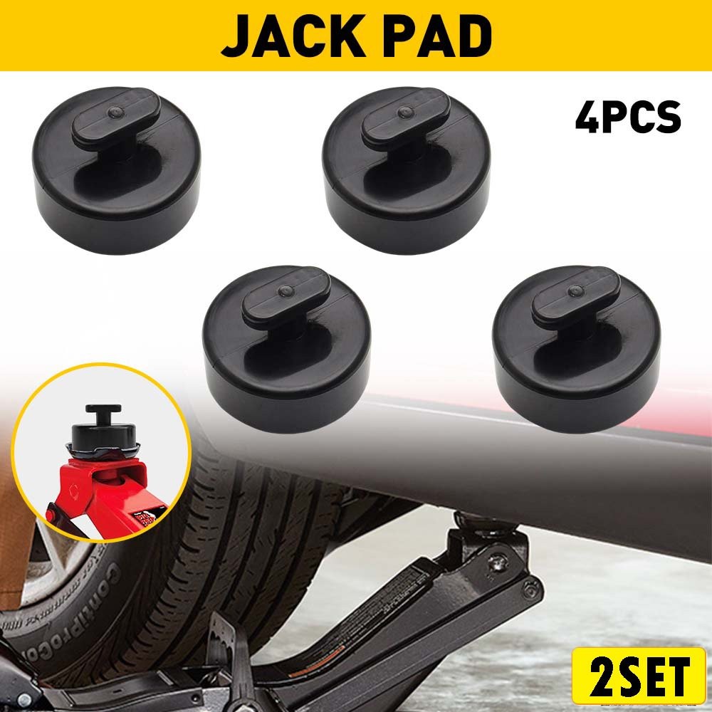 2Set Jacking Lift Pad Black Jack Pucks Jack Pads Lift Pucks For Corvette C6 C5 C