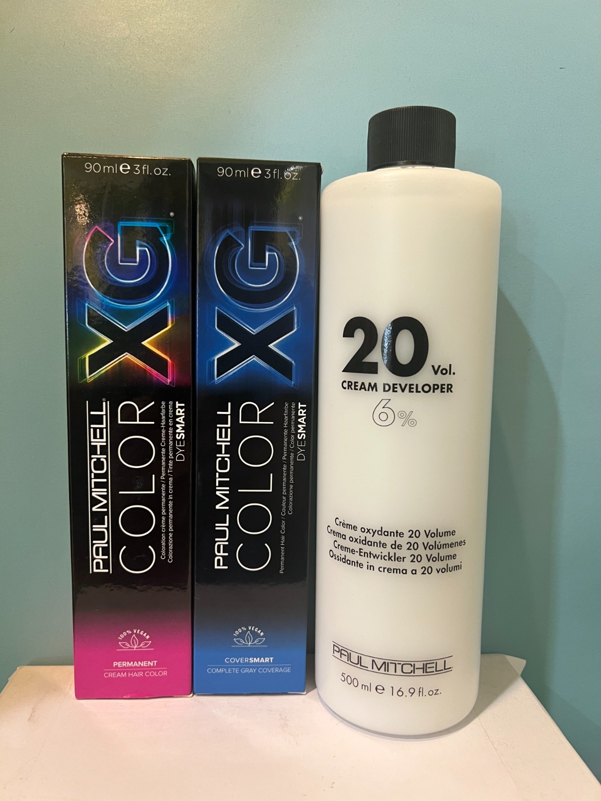 Paul Mitchell Color XG Permanent Cream Hair Dye Color 3oz New Package Authentic
