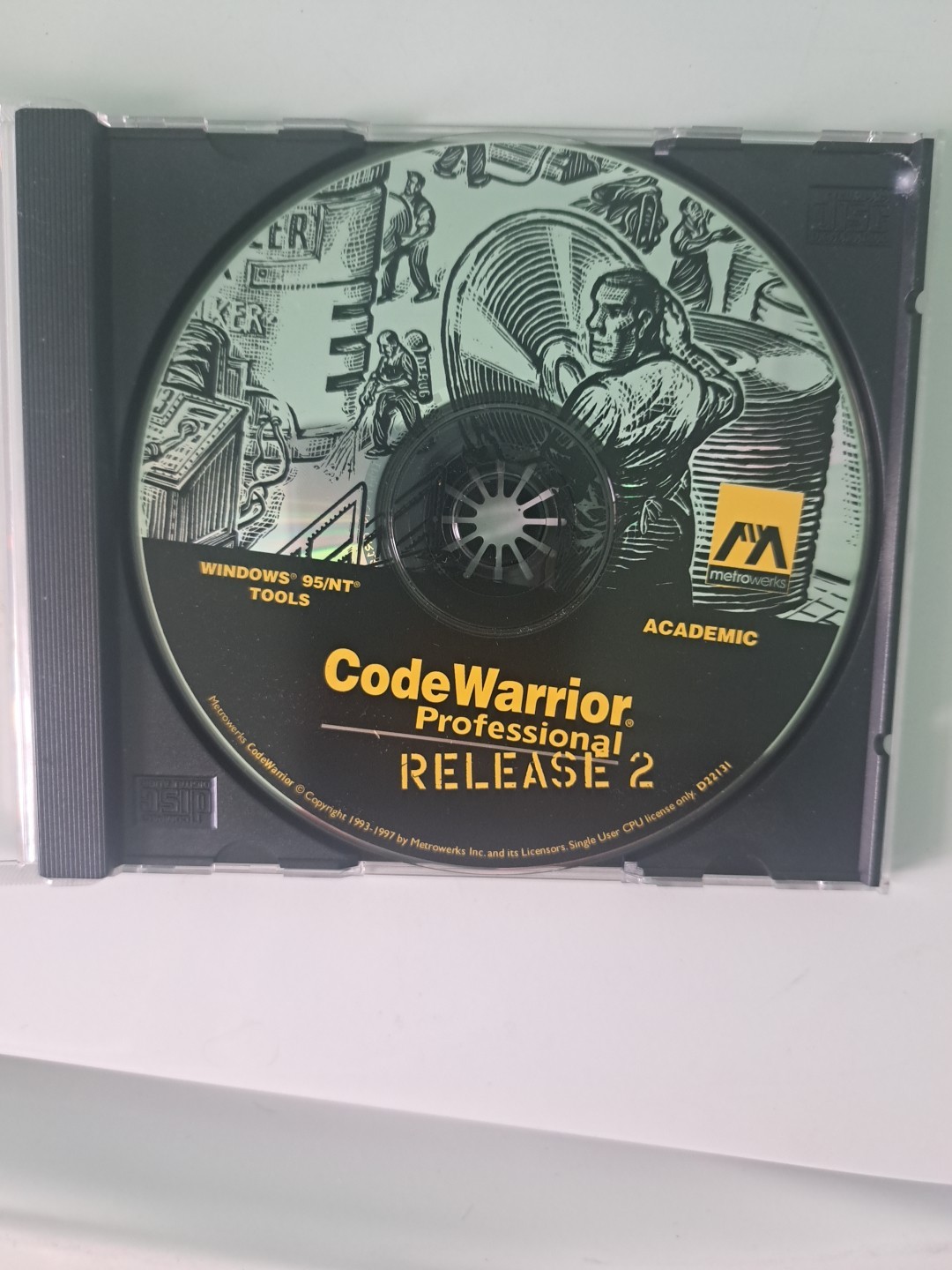 Metrowerks CodeWarrior Professional Release 2 Windows 95/NT Tools