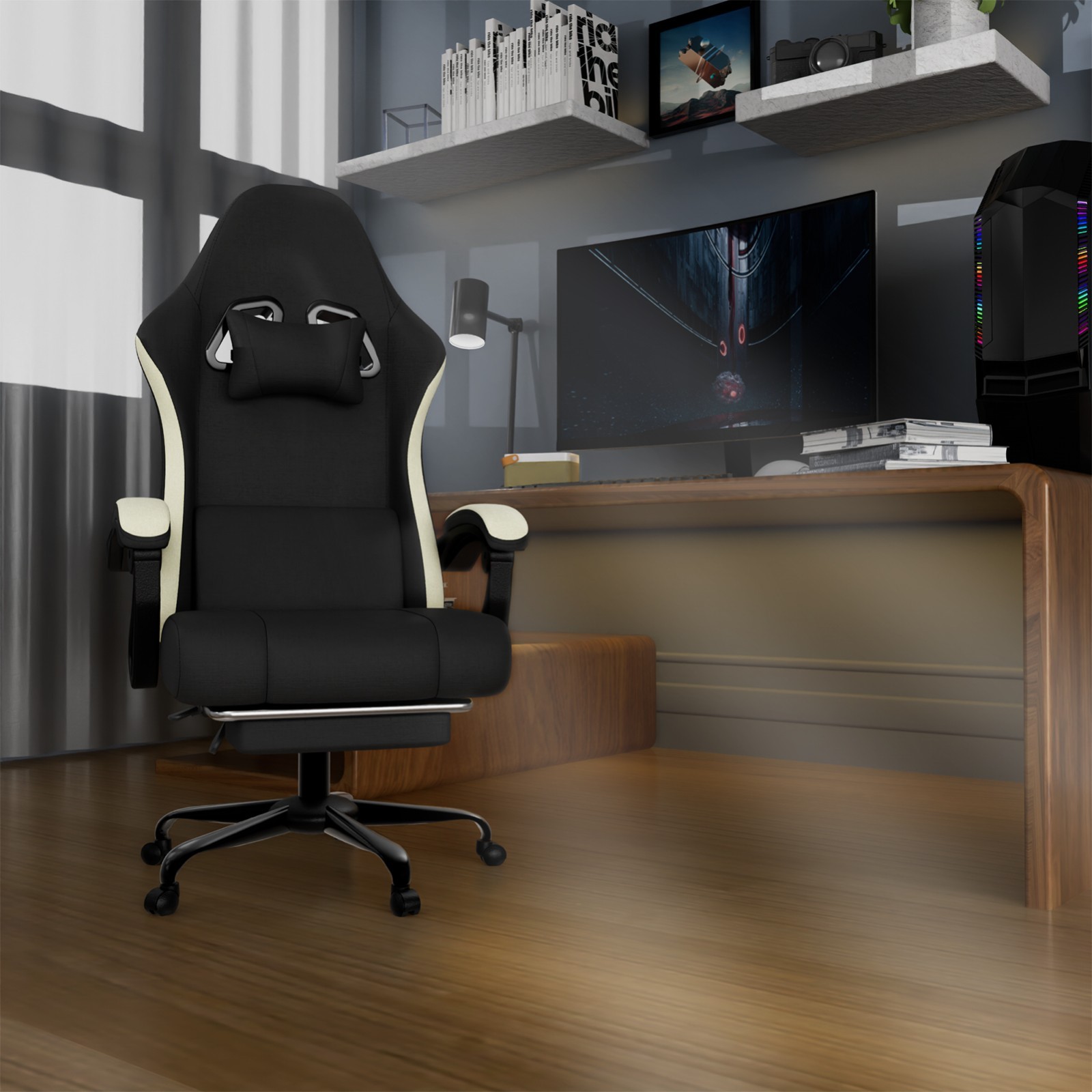 ❄️FREE SHIPPING!❄️Office/Gaming/Reclining Chair w/Wheels, Thick Padding, & More!