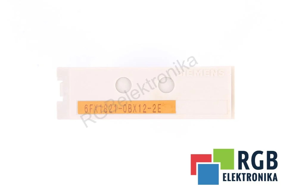 6FX1821-0BX12-2E SIEMENS - Used - 12 Months Warranty