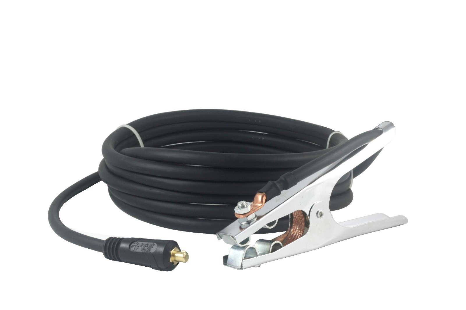Ground Clamp Welding Lead Dinse 10-25 Connector AWG cable (25 FEET) complement