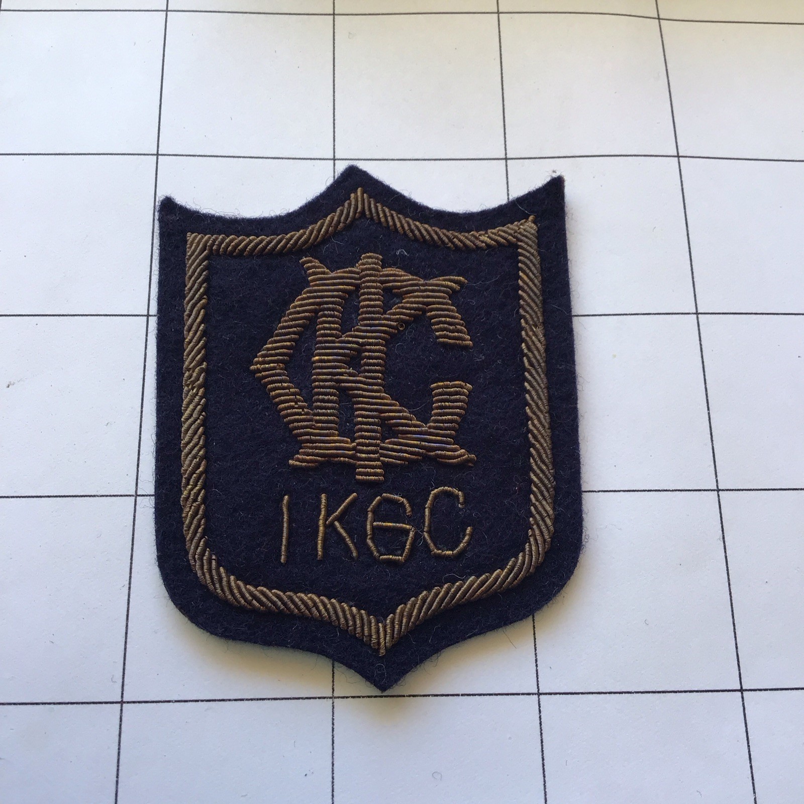Vintage Japanese Country club Bullion Wire  Japan Golf Club Patch # 50