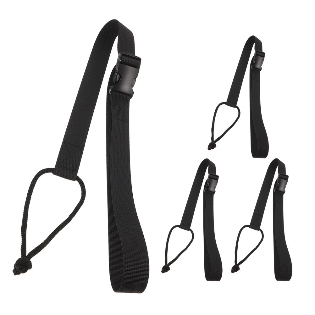 4 Pcs Snowboard Leash Ski Accessories Boot Carrier Strap Binding Aid