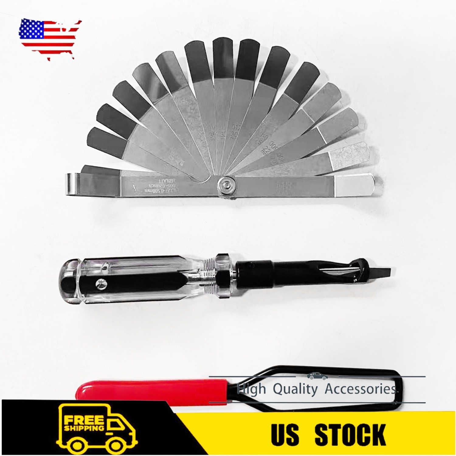 1Set Valve Lash Adjustment Tool for 10mm Jam Nut & Slotted Stud for Honda Toyota