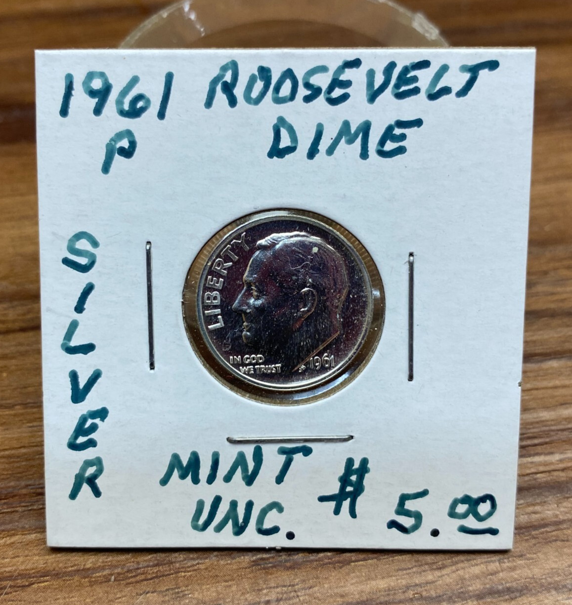 STORAGE UNIT FIND 1961 P Roosevelt Dime Silver 10 Cents