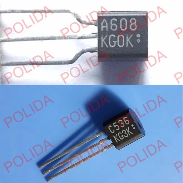 5pairs OR 10PCS 2SA608KG-NP/2SC536KG-NP 2SA608-KG/2SC536-KG A608-KG/C536-KG