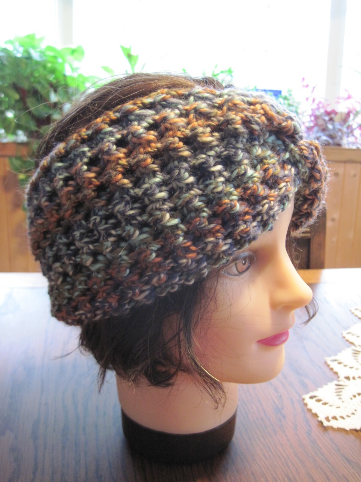 HANDMADE CROCHETED EAR WARMER HEADBAND STYLE