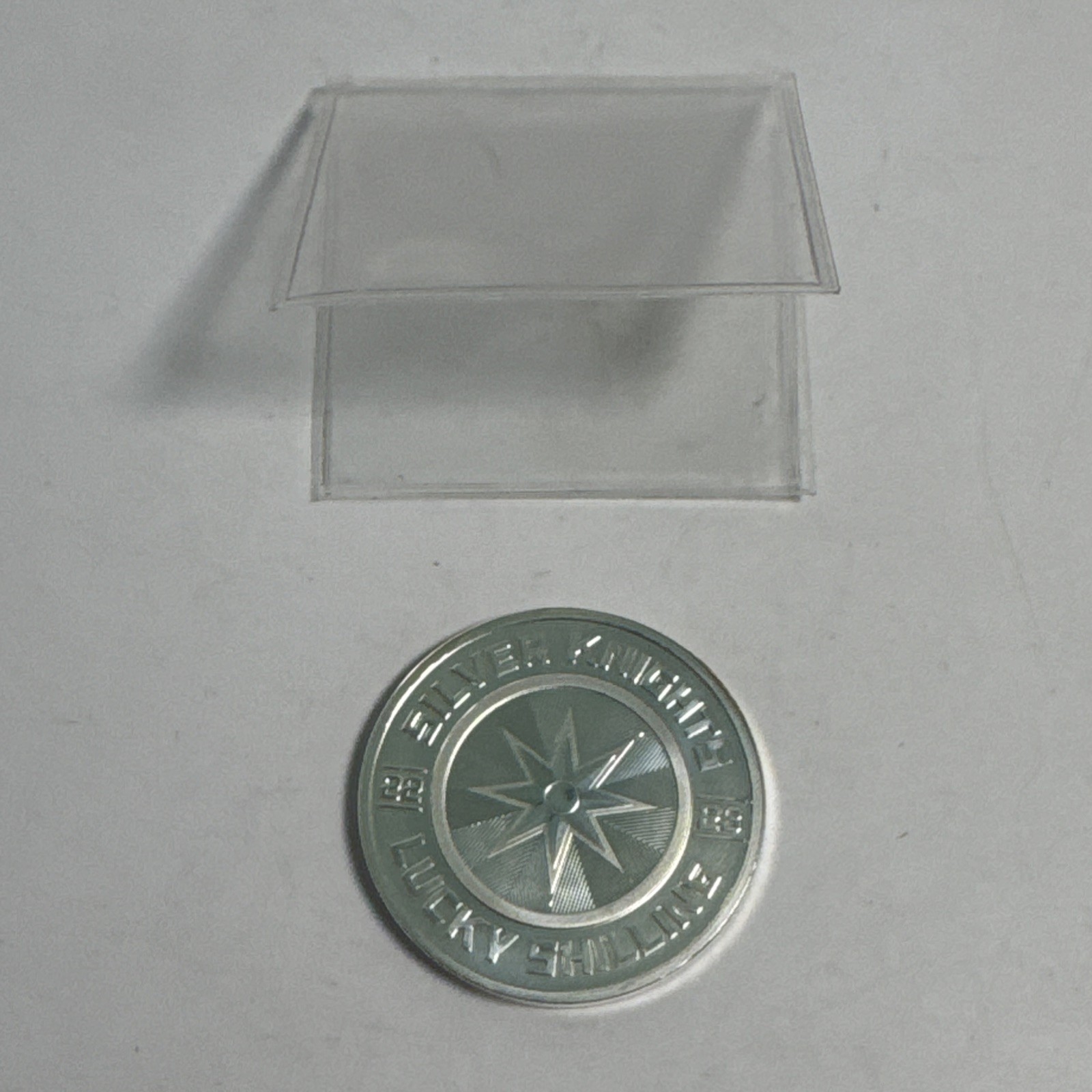 Las. Vegas Silver Knights Lucky Shilling Token Coin Hockey 2022-2023 Medal