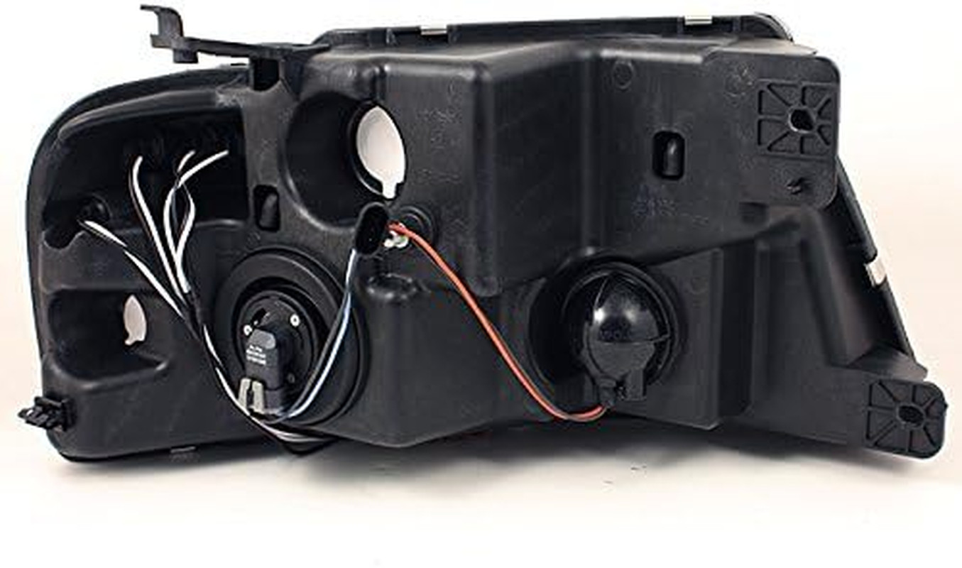 Black LED Headlights & Taillights Pair Set for 2004-2008 Ford F-150 Styleside