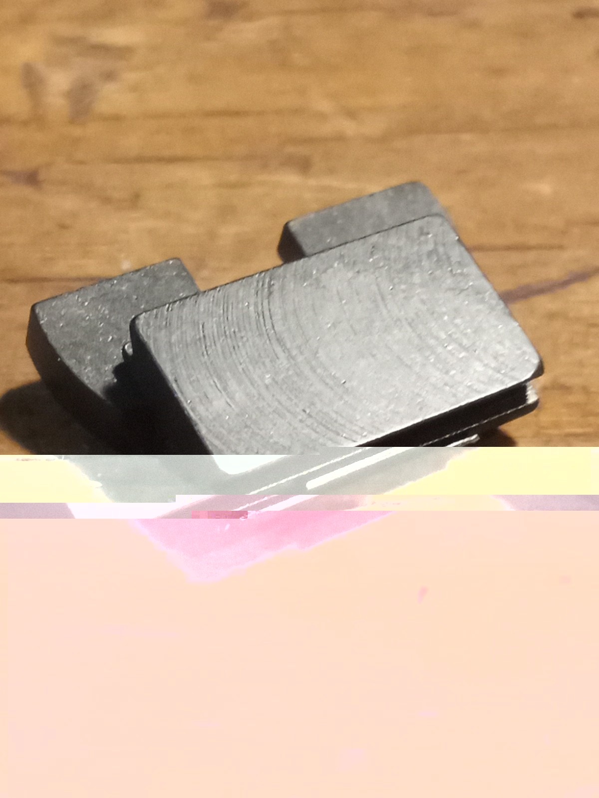 Lyman 16AML Folding Leaf Rear Sight F/Muzzleloader .520"-.405"elevation .360"DT