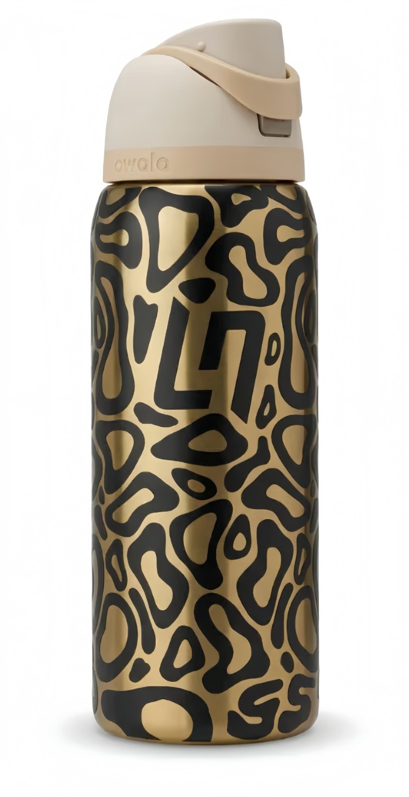 Owala FreeSip 32oz Gold Black Racing Style Bottle LN1 Inspired - 2026 Gift