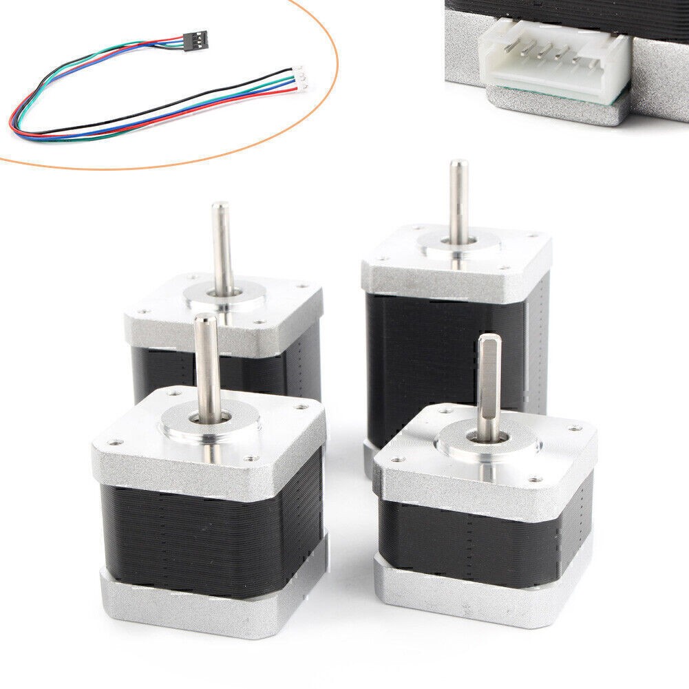 42BYHG34 Motor 34/40/48/60mm Wire 1.3A Rotor For 3D Printer Reprap