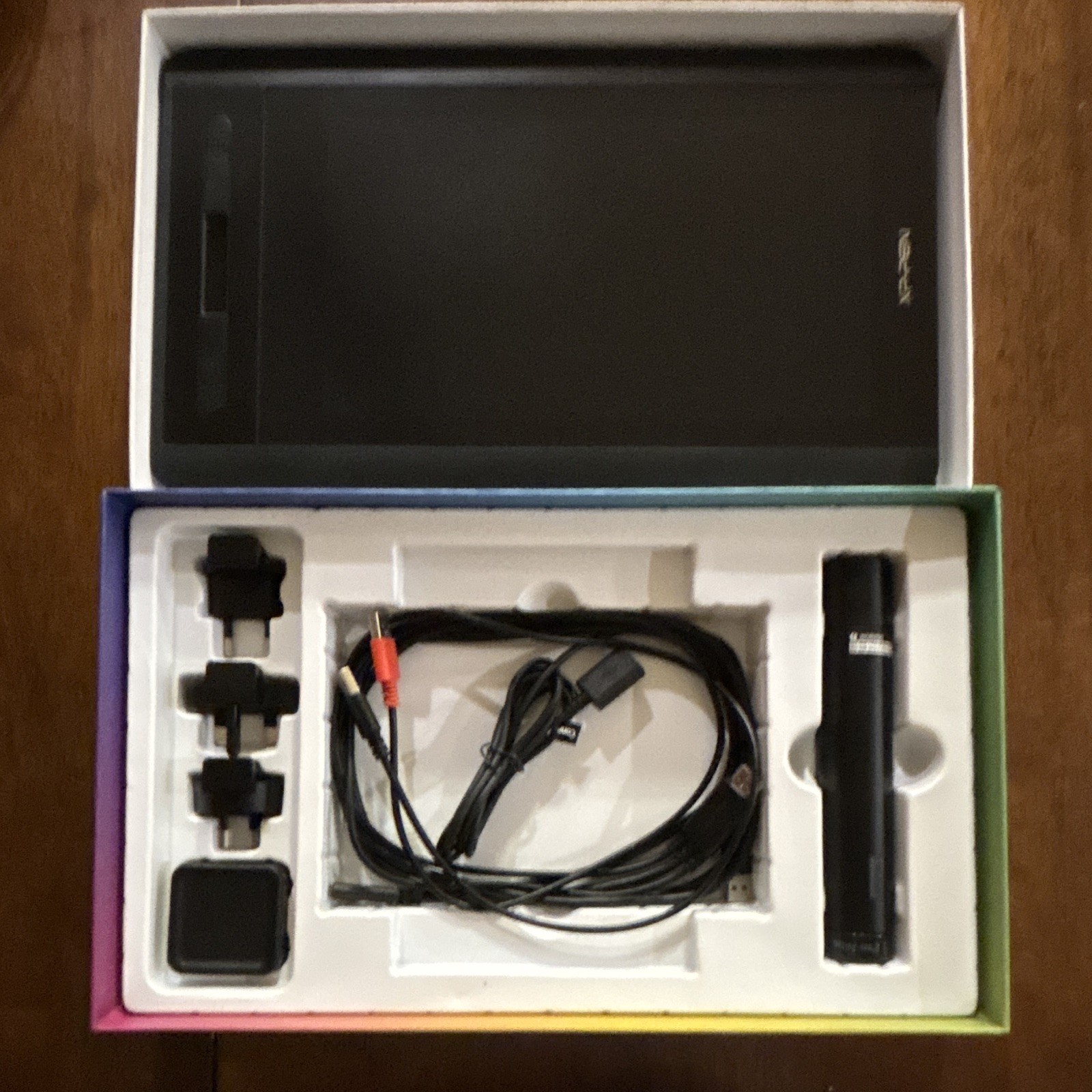 Used XP-PEN Artist 12 Pen Display Graphics Tablet w/ AC 42 Stand USB HDMI