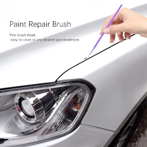 100PCS Single-Use Micro Touch Up Paint Brushes for Detail Refinishing, Paint Chi