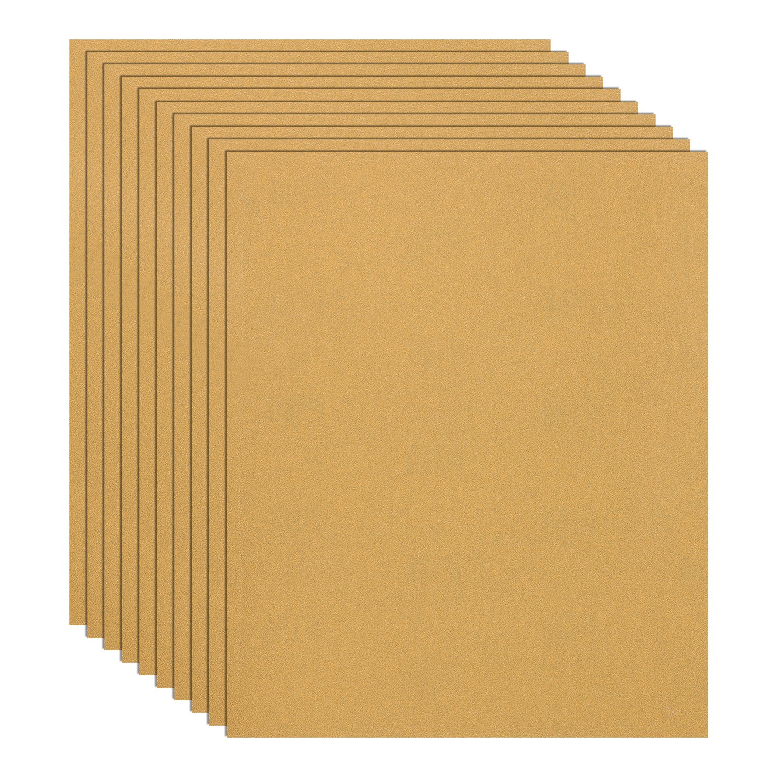 10 Pack 9" x 11" Sandpaper, 180 Grit Sand Paper for Wood Furniture Floor