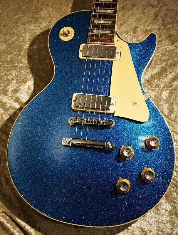 Hot sale Factory Custom Limited Blue Sparkle Electric Guitar Direct Deal Top