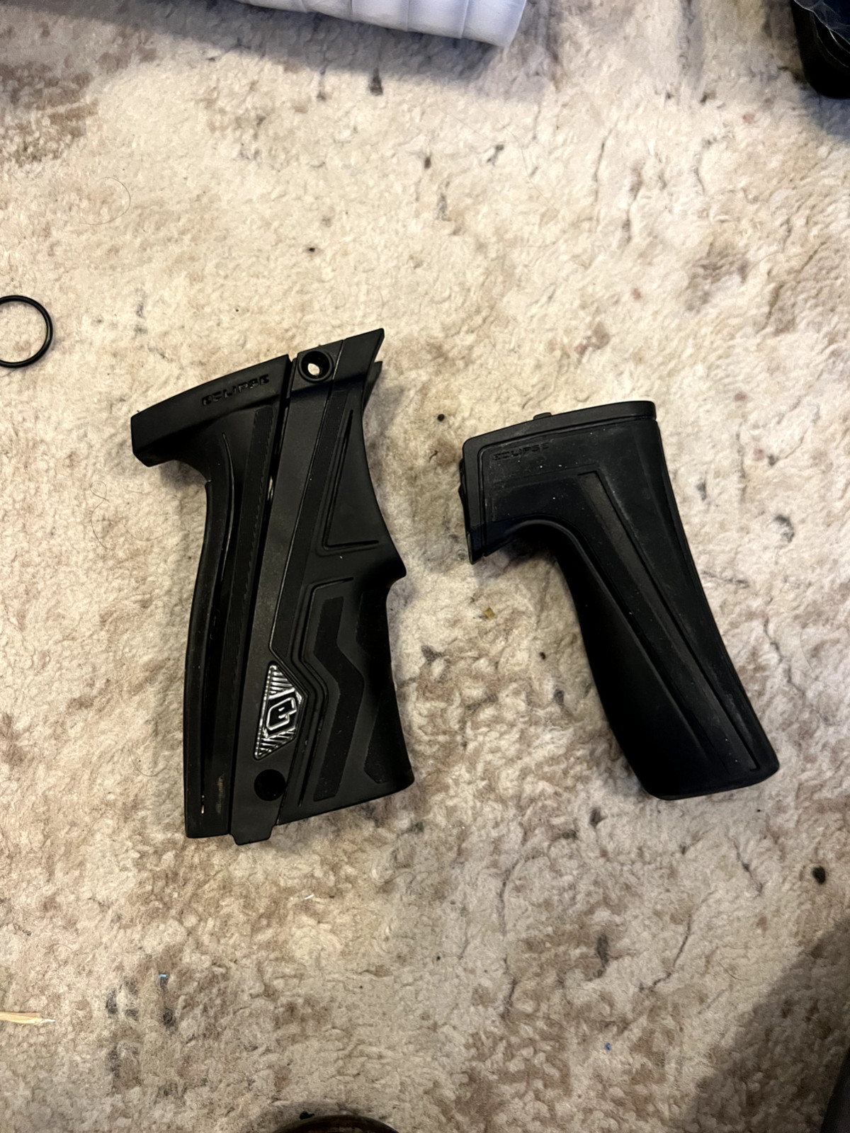 Black CS1 Paintball Grips for Planet Eclipse Cs1