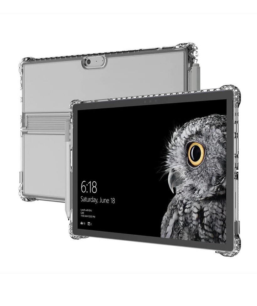 INCIPIO Octane Pure Rugged case for Microsoft Surface Pro 6, 2017 - Clear
