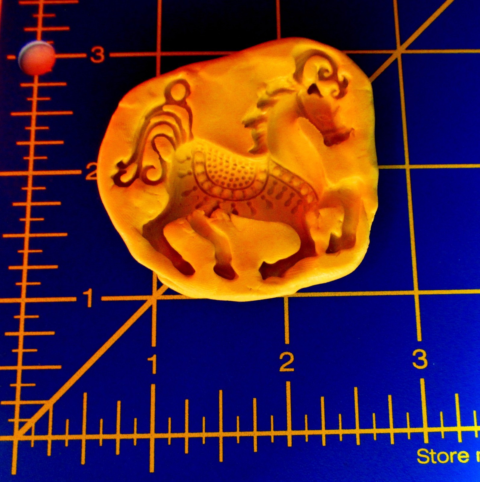 Horse Circus -Silicone Mold-Candy Cookie Crafts Cake Pop Cupcake topper Clay