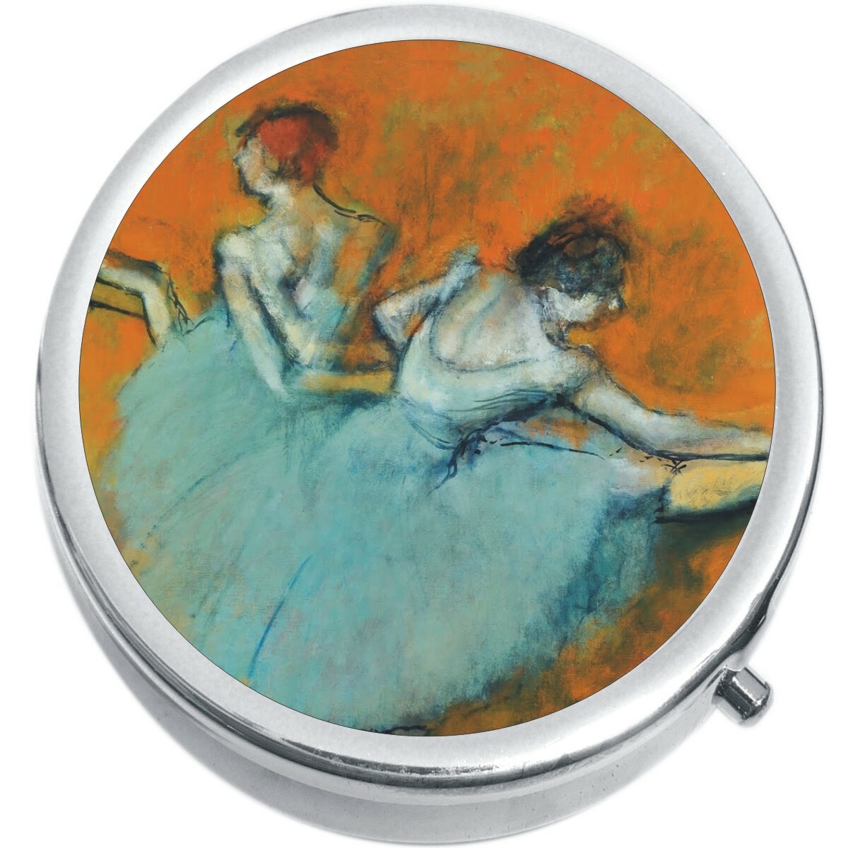 Ballet Dancers Medicine Vitamin Compact Pill Box