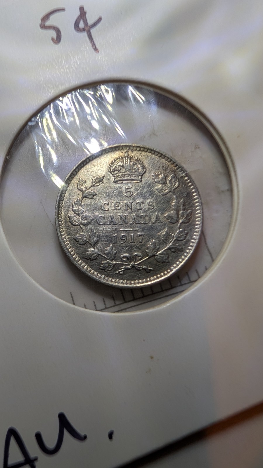 1917 Canada 5c  (AA97)