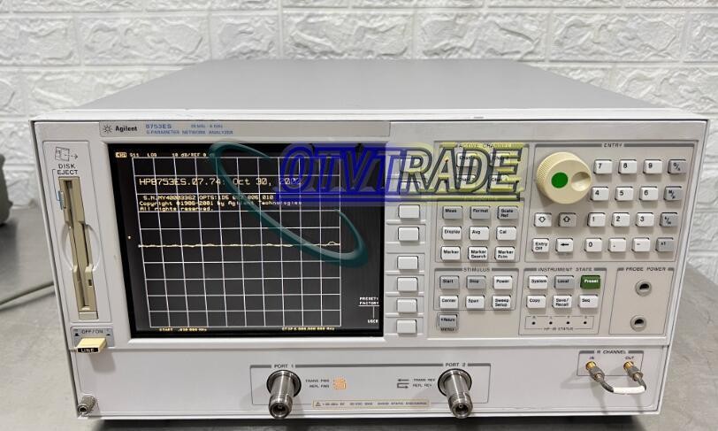1PC Agilent 8753ES S-Parameter Network Analyzer 30kHz-6GHz USED