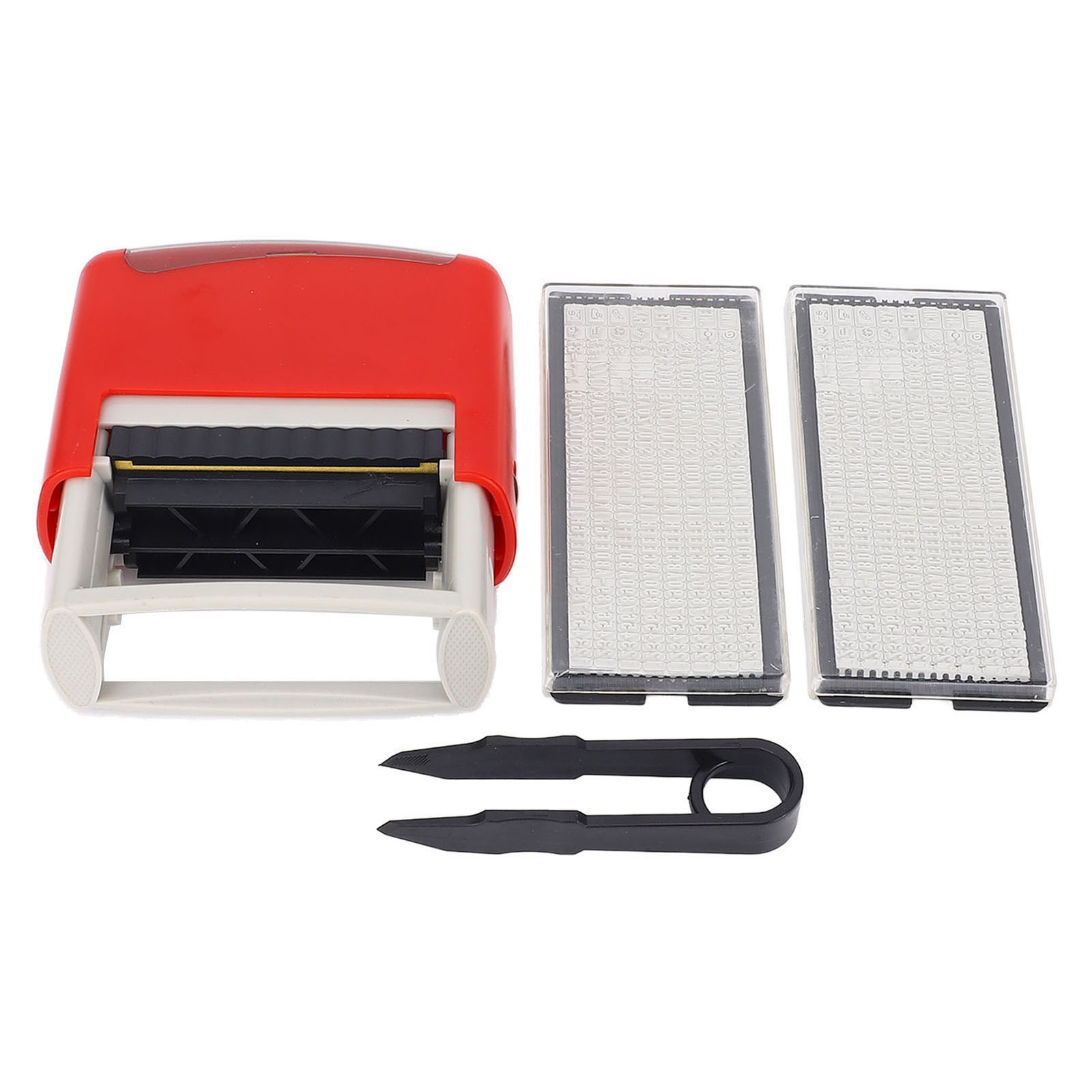 Self Inking Stamp Custom Date Number Letter Symbol Comb Automatic Press Spare