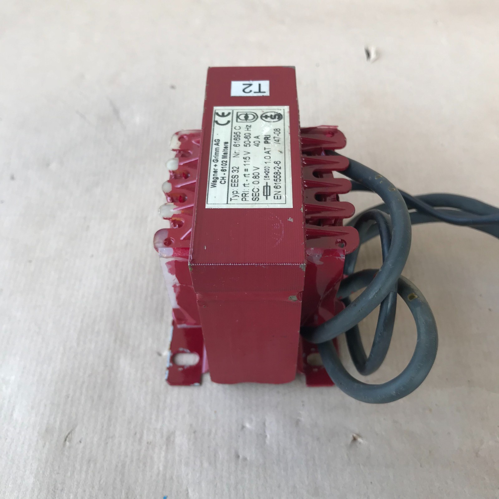 WAGNER GRIMM EES32 TRANSFORMER 61695C