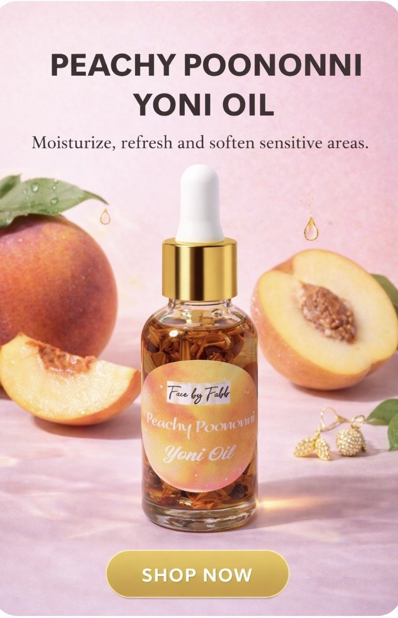 *Fabb Peachy Poononni Yoni Oil*(jft)#