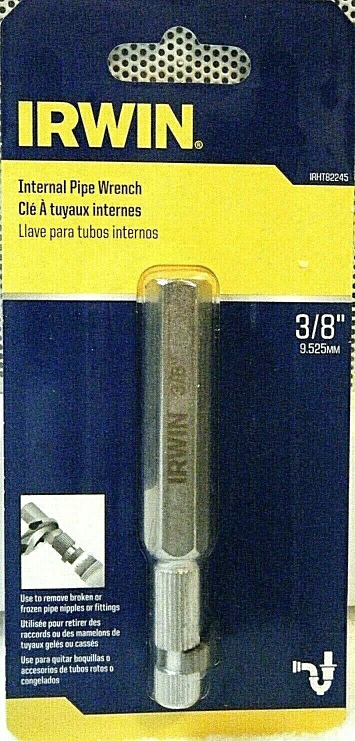 IRWIN 3/8-in Removal Tool Internal *Pipe Wrench* for Removal of Frozen Fittings